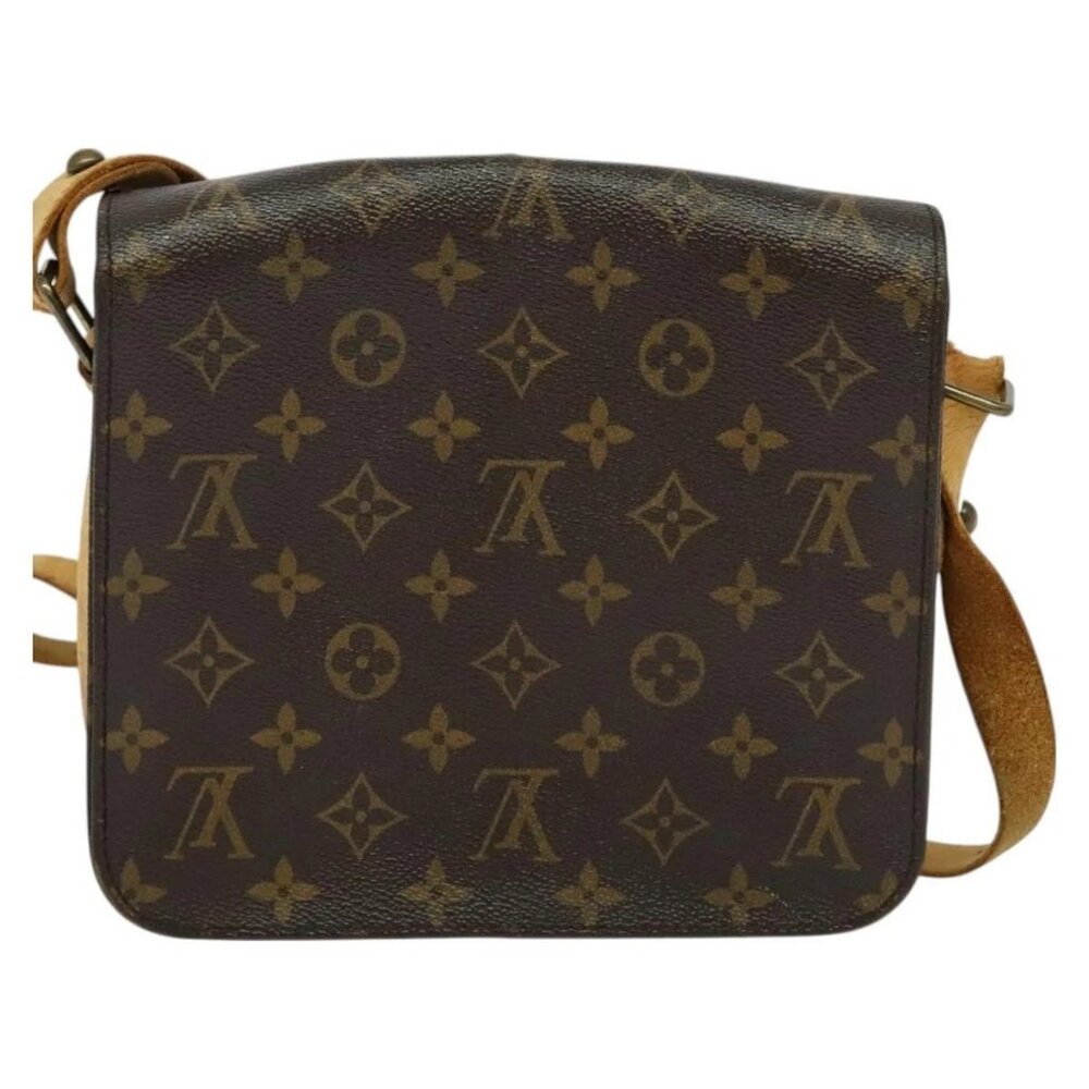LOUIS VUITTON Monogram Cartouchiere MM Shoulder Bag M51253 LV Auth BA3075 - Picture 2 of 16